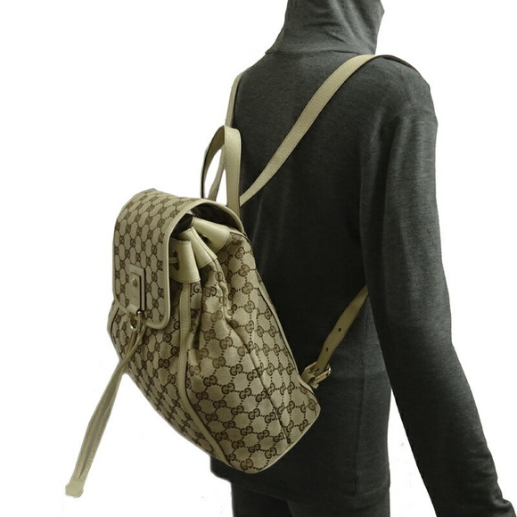 Gucci Tan Backpack GG Bag - Picture 8 of 8